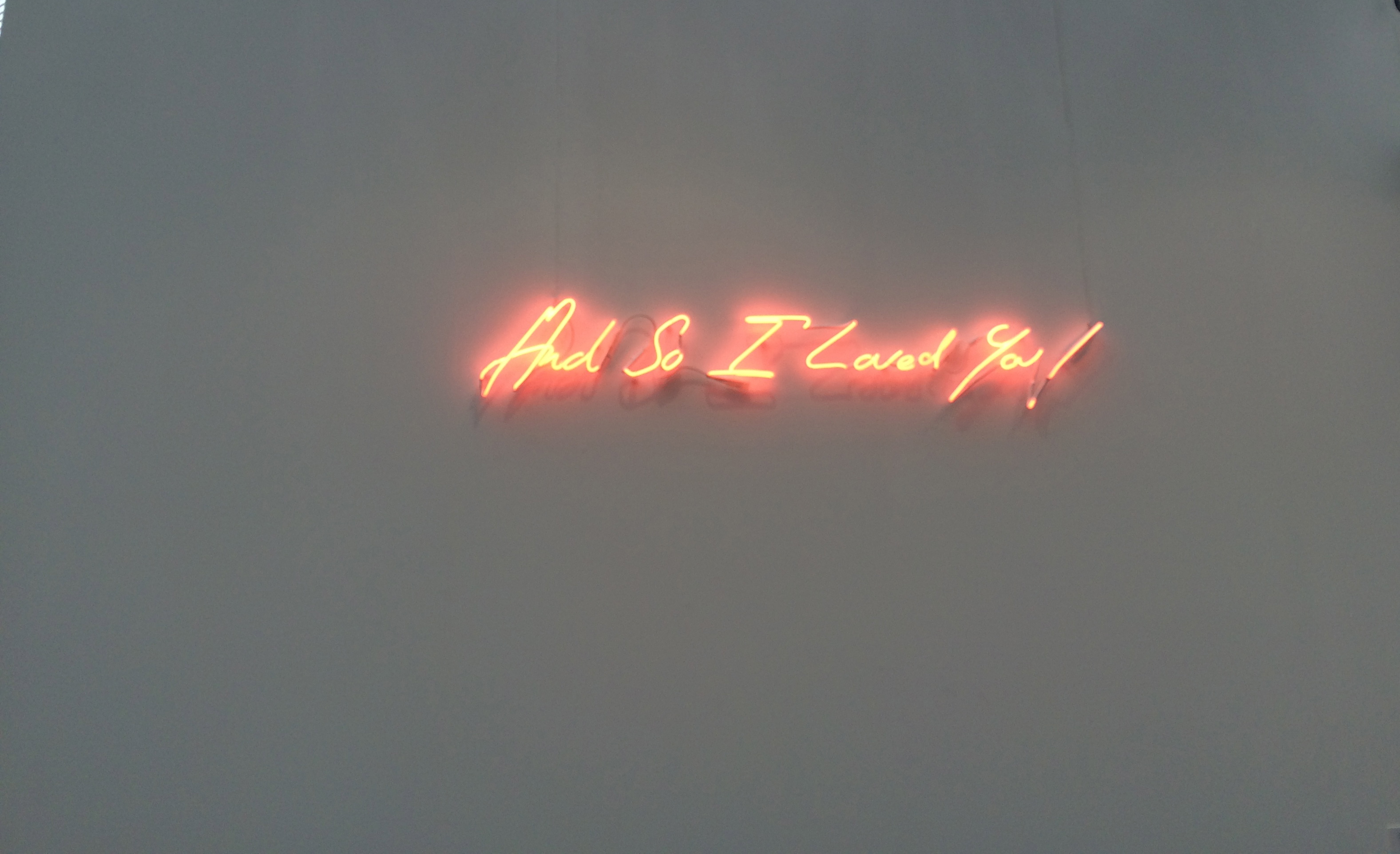 Tracey Emin, "And So I Loved You!", 2015